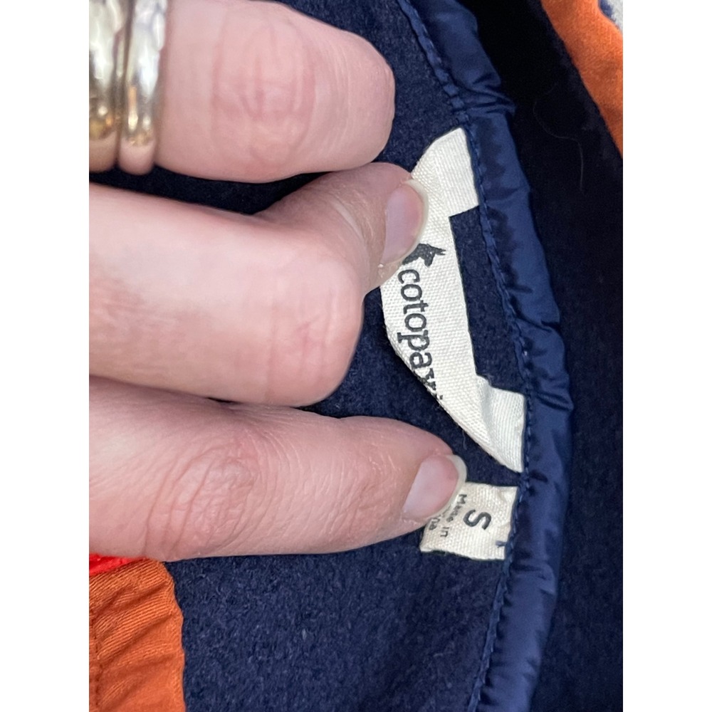 Cotopaxi Tecca Fleece Pullover Jacket in Campfire Snap Neck Women's Size S - Picture 4 of 4